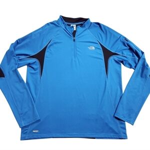 The North Face Impulse 1/4-Zip Long-Sleeve Activewear Top Men's Sz Xl